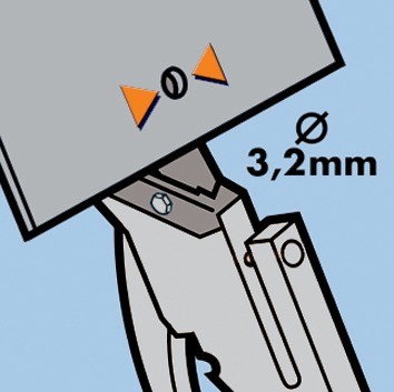 031055 diameter gat 3,2 mm