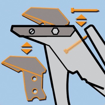 verwisselbare messen