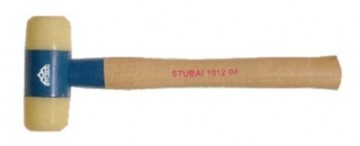 STUBAI Kunststofhamer, rond, Hickory steel, 101202, 101203, 101204, 101205