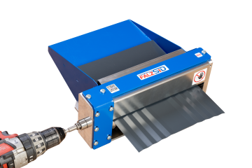 FALZSID RVM Groefverbindingsmachine met tandwieladapter# FS RVM-GA-01