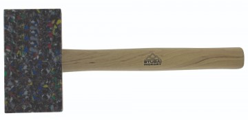 STUBAI Felshamer, kunststof, rechthoekig, 155x85x35, # 278554. steel van Hickoryhout