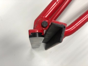 STUBAI Dubbel- en hoekfelssluiter, gevulkaniseerd rubber, 200 mm, # 282415VU