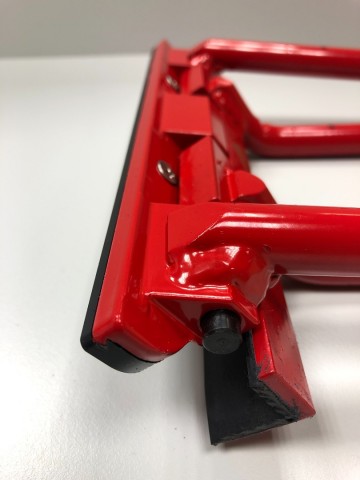 STUBAI Dubbel- en hoekfelssluiter, gevulkaniseerd rubber, 200 mm, # 282415VU