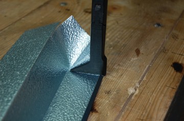 STUBAI Pletfelstang, PVC, DG, 325 mm, eenzijdig!, # 282802