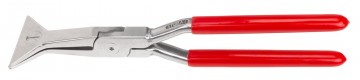STUBAI Pletfelstang Aluminium, slechts 350 g, recht, 80 mm, # 282871