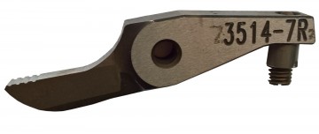 Speciaal hoogvast en vertand mes tbv DRÄCO radius- en felsschaar 3514-7R # 371401z