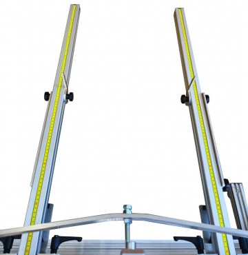 DRÄCO Vingerzetbank K1-AGNU-4, mobiel, met onderstel, #92662-4