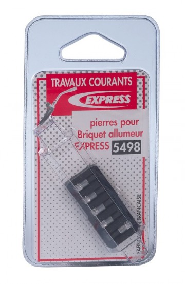 EXPRESS 5 reserve vuurstenen voor Express ontsteker, # EX 5498