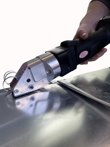 DRÄCO Felsschaar 3514-2, tot 2 mm, # 90062  Blikschaar elektrisch accu