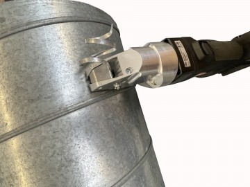 DRÄCO Felsschaar 3514-2, tot 2 mm, # 90062  Blikschaar elektrisch accu