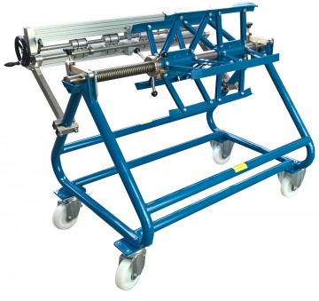 DRÄCO Coilwagen met afrol-, dwars- en langssnijdinrichting K1-CW/AQ/LSE/S