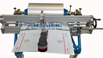 Voorbeeld montage DRÄCO Langssnijdinrichting K1-LSE-2, # 92645-2