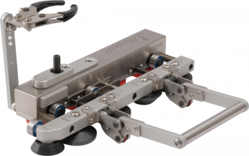 Felsmachine BT600 dubbel+enkel tbv accu-boormachine. AccuSeamer. DOUBLE FALZ SEAMER.