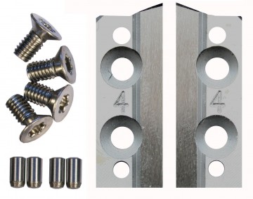 DRÄCO Stel zijmessen (#4) 2017, set incl bouten en passtiften, # BG20234