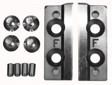 DRÄCO Stel zijmessen tbv 3520, set incl bouten en passtiften, # BG35020