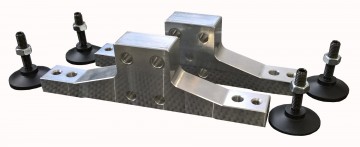 OPTIE Steunvoeten zonder poten vastschroeven