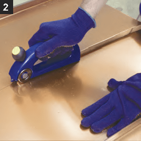 RAU Handrollenschaar HSG zonder geleider, # RA 147