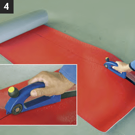 RAU Handrollenschaar HSG zonder geleider, # RA 147