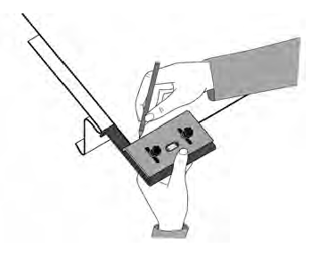 RAU Druipkant lineaal TRL, # RA 120