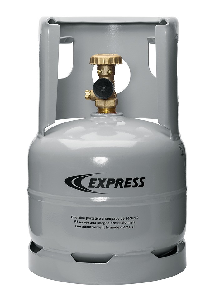 EXPRESS Gasfles 1,7 (Norm 84/527/CEE), # EX - NL